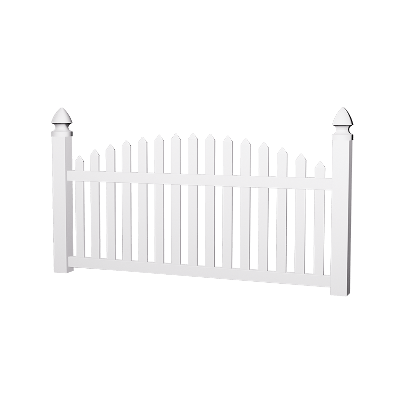HAB3 PVC Kleamhed Picket Fence